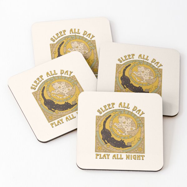 Item preview, Sleep all Day, Play all Night designed and sold by Thiago Corrêa.