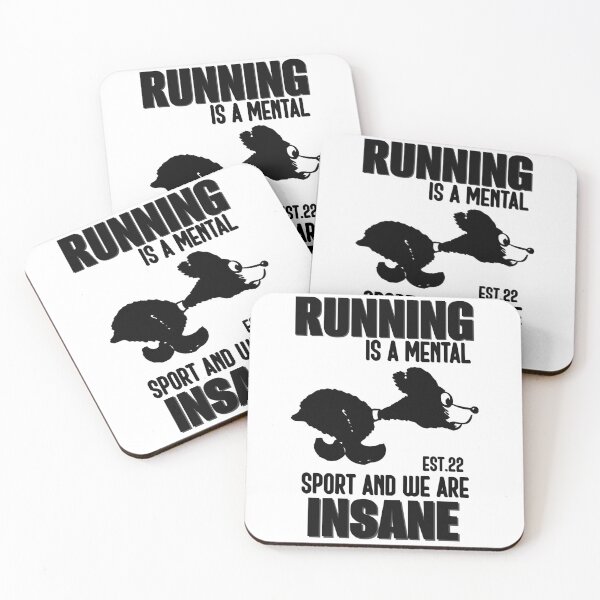 Item preview, RUNNING IS MENTAL SPORT AND WE ARE INSANE designed and sold by GAADesignz.