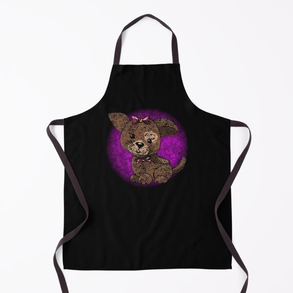 Item preview, Cute Puppy - Pink Background - Scribble Art - Unique Effect designed and sold by Oaks Creations.