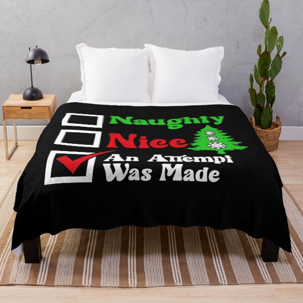 Item preview, Naughty Nice An Attempt Was Made designed and sold by netdota.