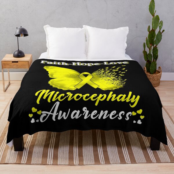 Item preview, Faith Hope Love Butterfly Microcephaly Awareness designed and sold by Gillosina.