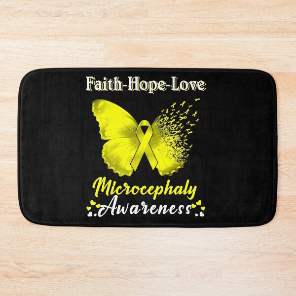 Item preview, Faith Hope Love Butterfly Microcephaly Awareness designed and sold by Gillosina.