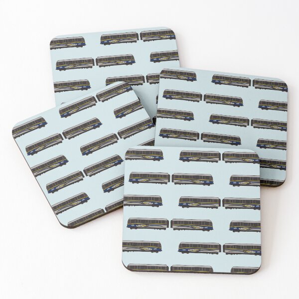 Item preview, Vancouver subway train designed and sold by lalashellsArt.