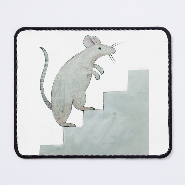 Item preview, Rat Climbing Stairs designed and sold by Rebekah Walker.
