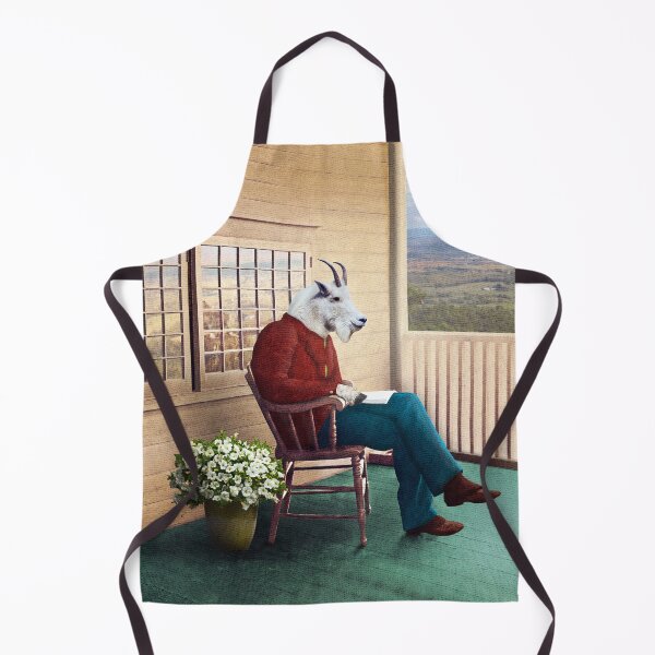 Item preview, Mr Garwood Goat Reading on the Porch designed and sold by PETER GROSS.