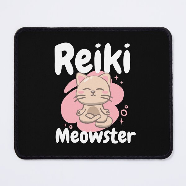 Item preview, Reiki Meowster Master Kawaii Cat designed and sold by sunburstdesigns.