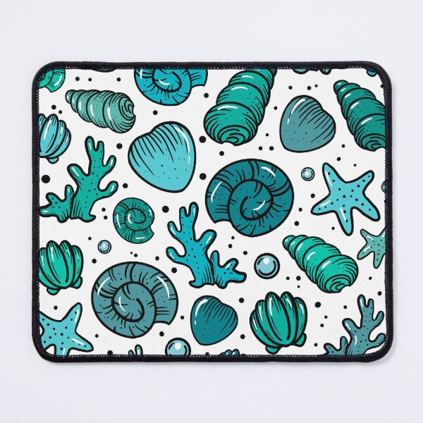 Item preview, Turquoise Seashells World designed and sold by NadyaOrangeKiss.