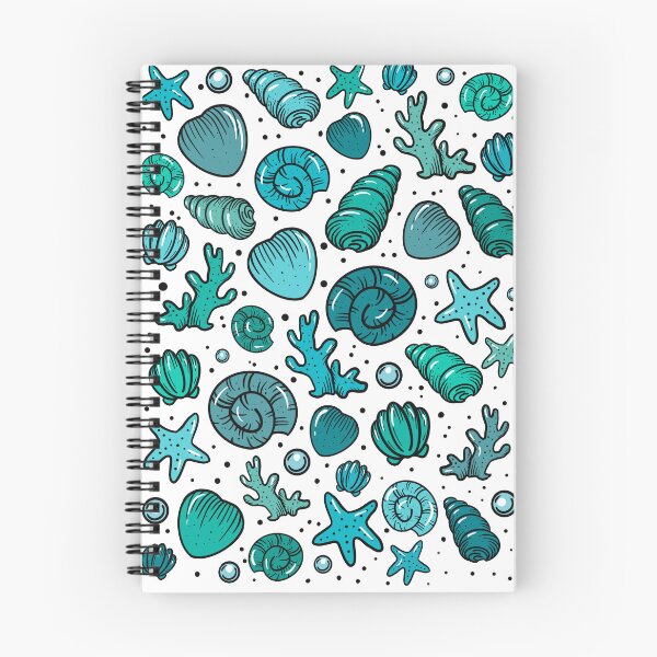 Item preview, Turquoise Seashells World designed and sold by NadyaOrangeKiss.