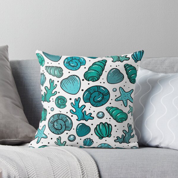 Item preview, Turquoise Seashells World designed and sold by NadyaOrangeKiss.
