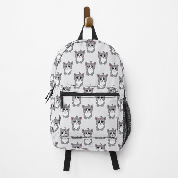 Item preview, Angry Kitty - white designed and sold by the-coin-jar-co.
