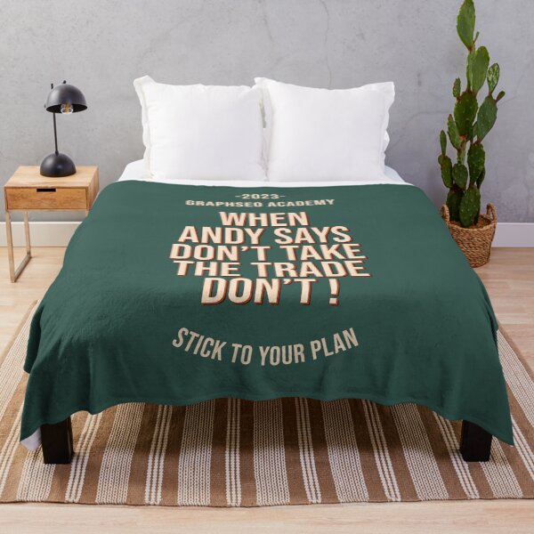 Item preview, when andy says don't take the trade, don't, trader life designed and sold by StayWokeKings.