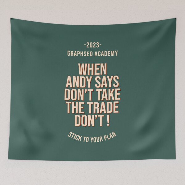 Item preview, when andy says don't take the trade, don't, trader life designed and sold by StayWokeKings.