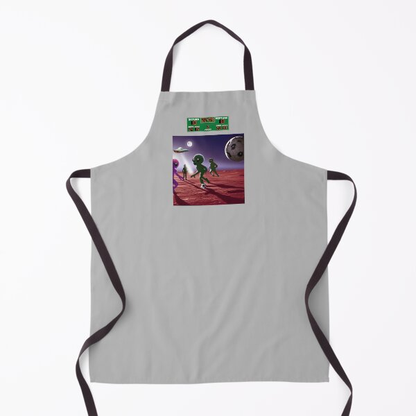 Item preview, ALIENS PLAYING SOCCER ON MARS, MARTIANS, SPORTS, EXTRATERRESTRIALS designed and sold by classic car craze.
