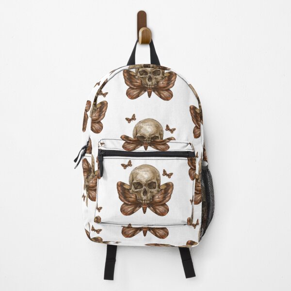 Item preview, Moth Man Skull Art designed and sold by CreativNode.