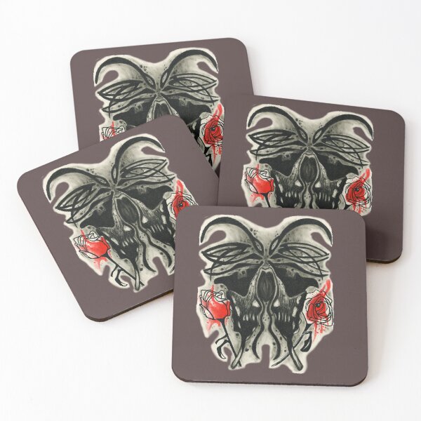 Item preview, Black butterfly and red roses designed and sold by KnowingWonder.