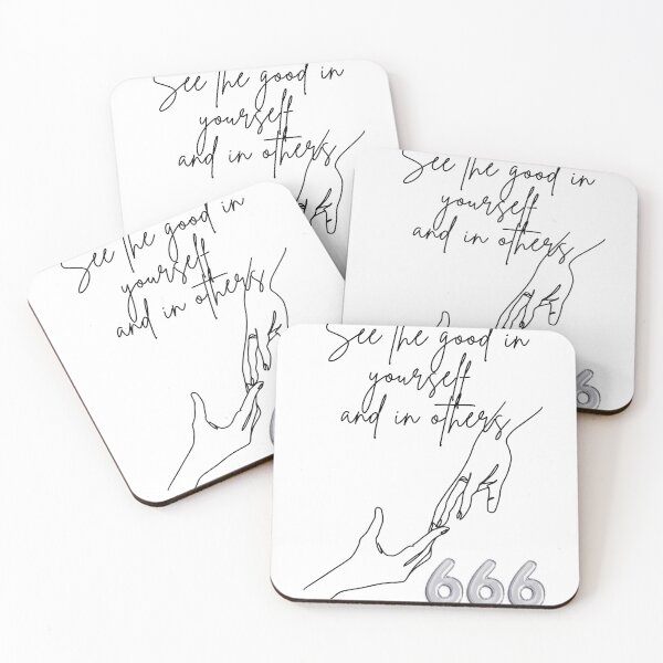Item preview, see the good in yourself and others 666manifestation code designed and sold by minadesign9.