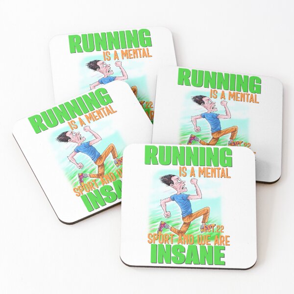 Item preview, RUNNING IS MENTAL SPORT AND WE ARE INSANE designed and sold by GAADesignz.