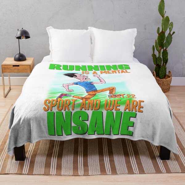 Item preview, RUNNING IS MENTAL SPORT AND WE ARE INSANE designed and sold by GAADesignz.