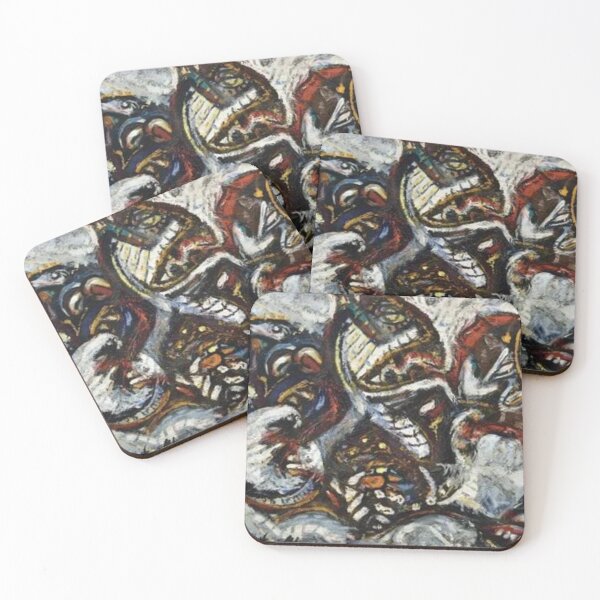 Item preview, Composition with masked forms by jackson pollock  designed and sold by Golido.