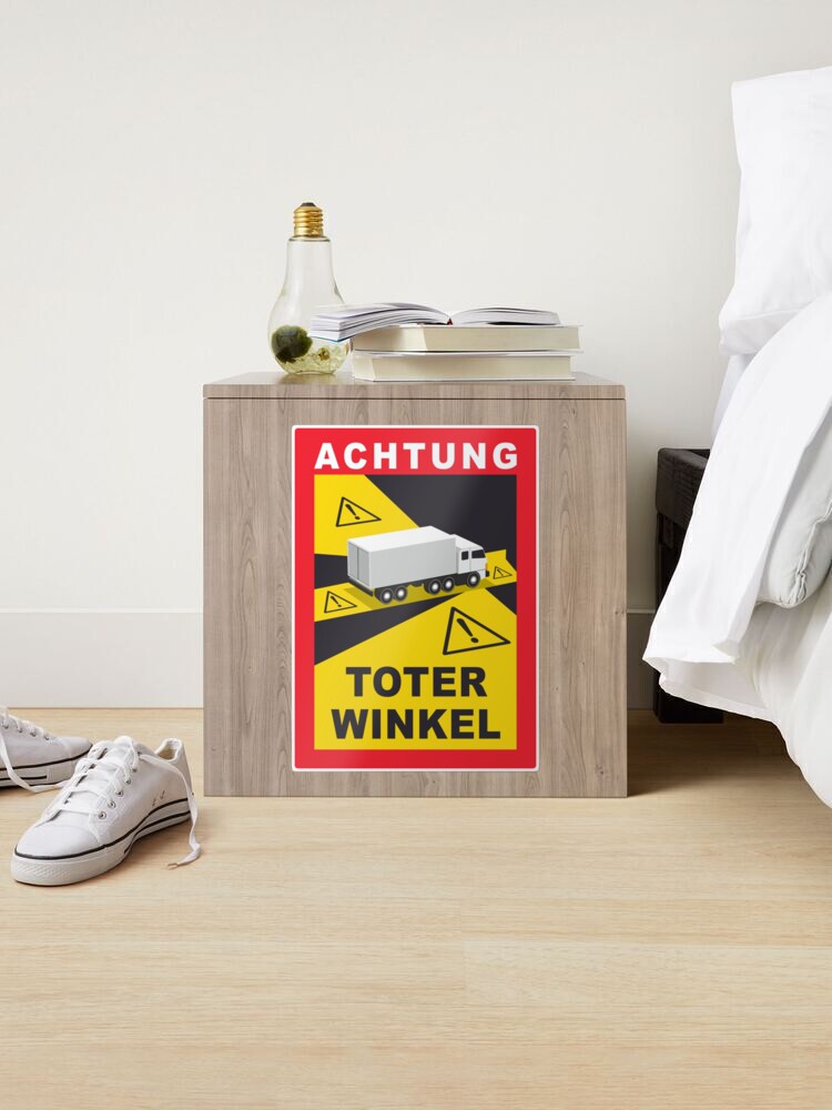 toter winkel Sticker for Sale by BESTOFA