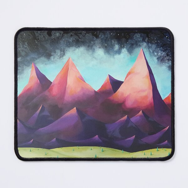 Item preview, Alpenglow Mountains designed and sold by Tegan Whitesel.