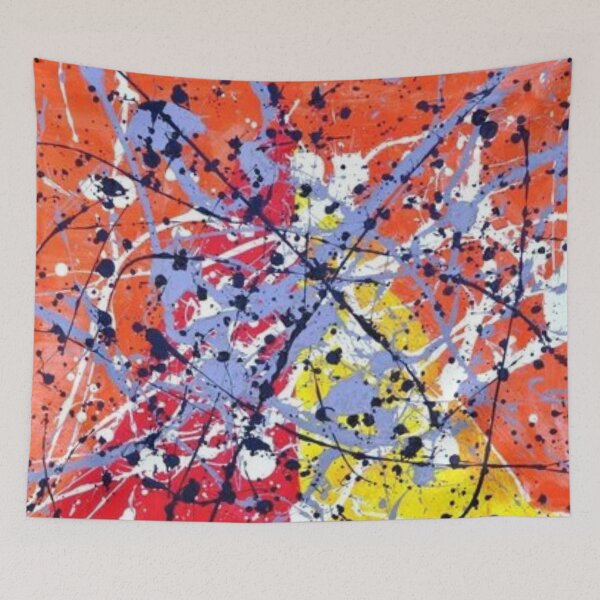 Item preview, Splatter painting by the famous artist jackson pollock  designed and sold by Golido.