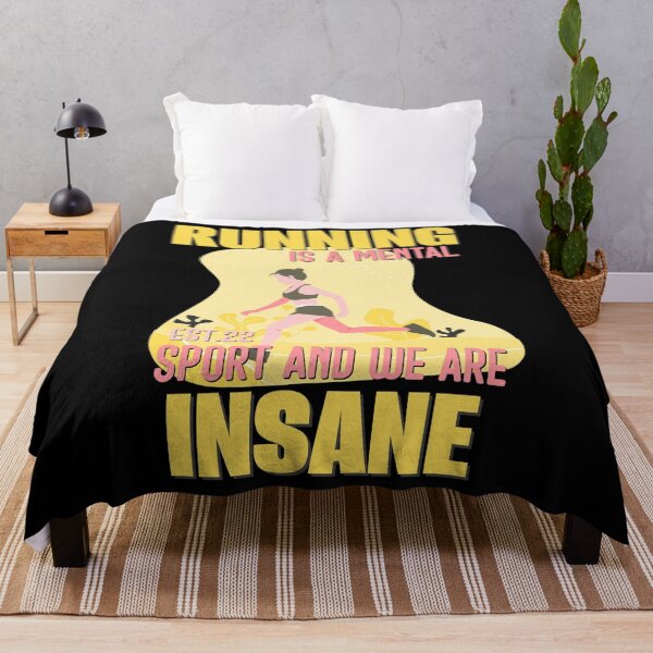 Item preview, RUNNING IS MENTAL SPORT AND WE ARE INSANE designed and sold by GAADesignz.