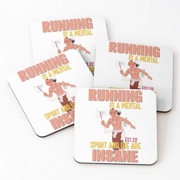 Item preview, RUNNING IS MENTAL SPORT AND WE ARE INSANE designed and sold by GAADesignz.