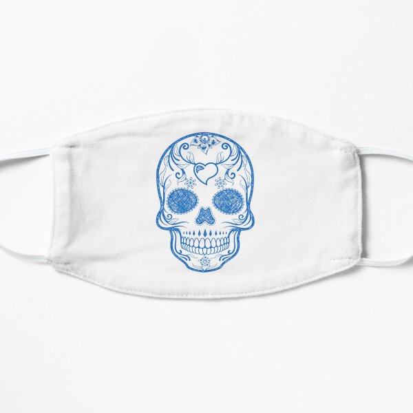 Day Of The Dead Flat Mask
