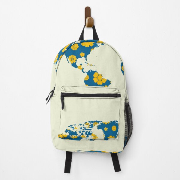 Item preview, Vintage floral world map designed and sold by AlbertoRuiZ.