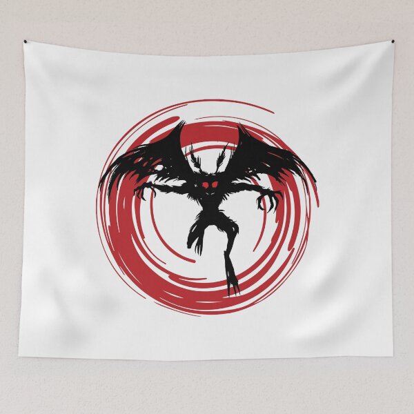 Item preview, halloween horror mothman mystical creature horror gift designed and sold by ReneMM.