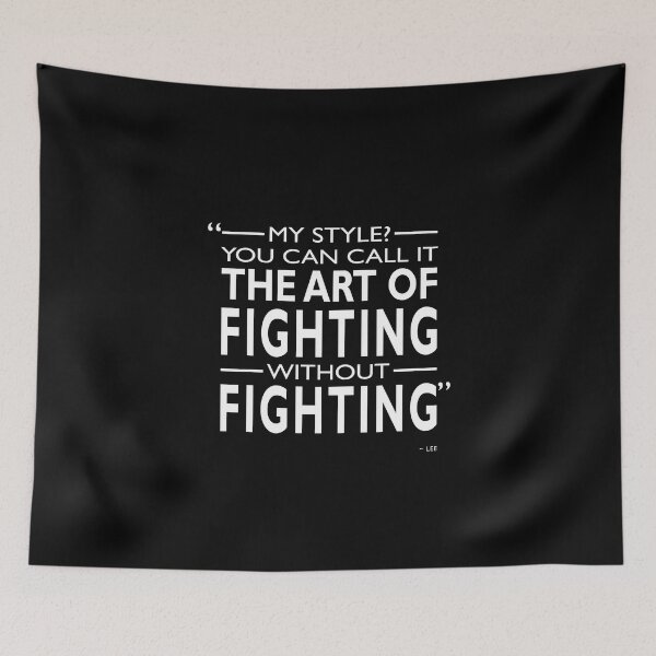 Item preview, Fighting Without Fighting designed and sold by rogue-design.