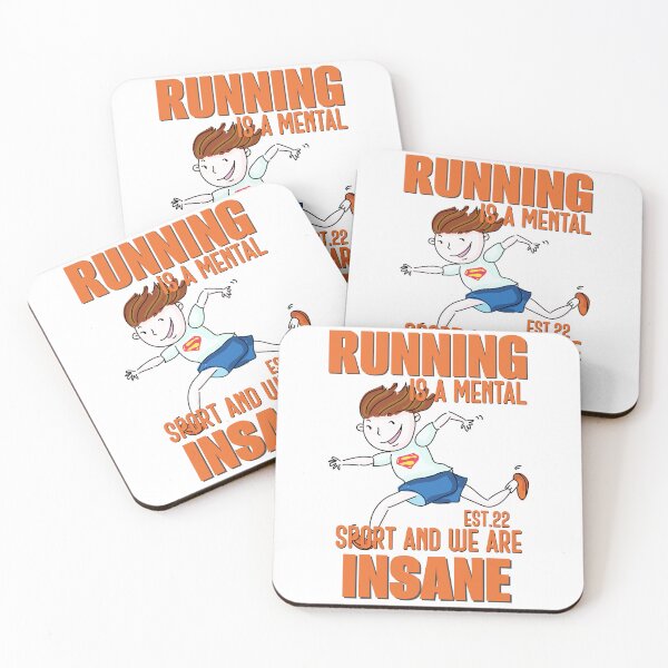 Item preview, RUNNING IS MENTAL SPORT AND WE ARE INSANE designed and sold by GAADesignz.
