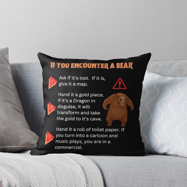 Item preview, If You Encounter a Bear - Funny designed and sold by Smagnaferous.