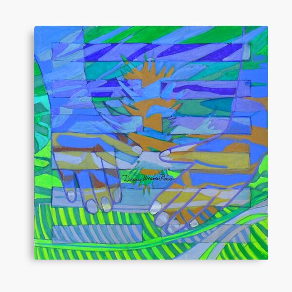 Hexagram 18: Ku (Reclamation) Canvas Print