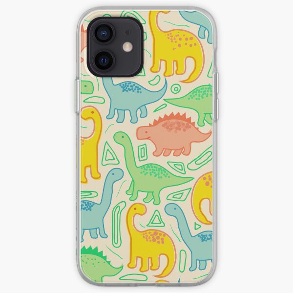 Dinosaur party iPhone Soft Case