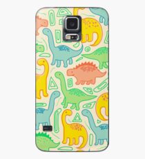 Funda/vinilo para Samsung Galaxy Fiesta de dinosaurios
