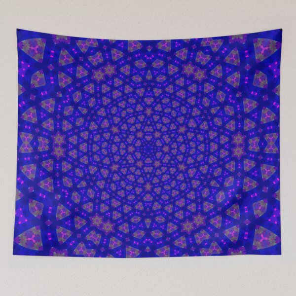 Artikelvorschau, Tiefblaues Mandala entworfen und verkauft von KaSaPo.