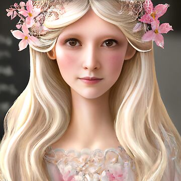 ZF Puhi queen of the elfes with blond hair and lig by ZFPuhi on