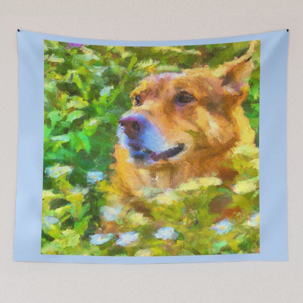 Item preview, Oil Painting Dog designed and sold by JessalynnG.