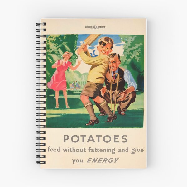 Item preview, Cartel publicitario vintage - Cartel de propaganda del Ministerio de Alimentos británico de la década de 1940 para patatas Impresión Giclée, Decoración de pared, pintura designed and sold by Designbuddies.