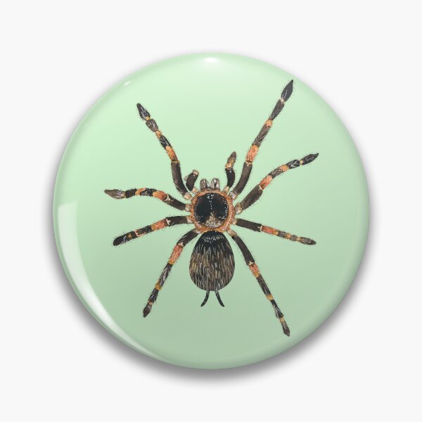 Item preview, TARANTULA-spider (light green) designed and sold by BEATRIZ ABAITUA.
