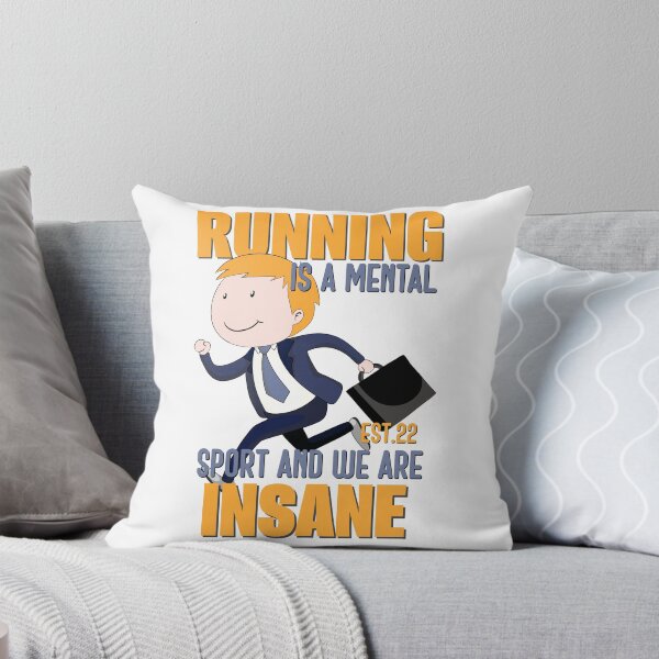 Item preview, RUNNING IS MENTAL SPORT AND WE ARE INSANE designed and sold by GAADesignz.