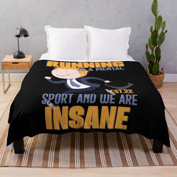 Item preview, RUNNING IS MENTAL SPORT AND WE ARE INSANE designed and sold by GAADesignz.