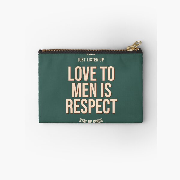 Item preview, Love to Men is Respect, no simp designed and sold by StayWokeKings.