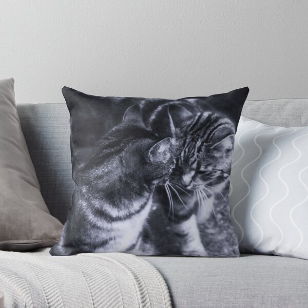 Item preview, tabby cats black and white designed and sold by Francespoppy.