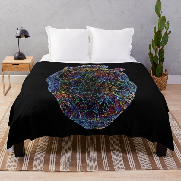 Item preview, HEART ILLUSTRATION WITH MULTCOLORED TRIBAL ART OVERLAY designed and sold by ittybittyowl.