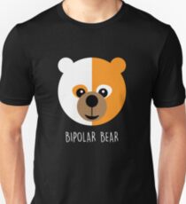 Bipolar Bear T shirt Slim Fit T-Shirt