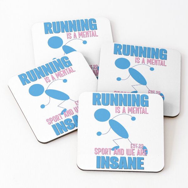 Item preview, RUNNING IS MENTAL SPORT AND WE ARE INSANE designed and sold by GAADesignz.