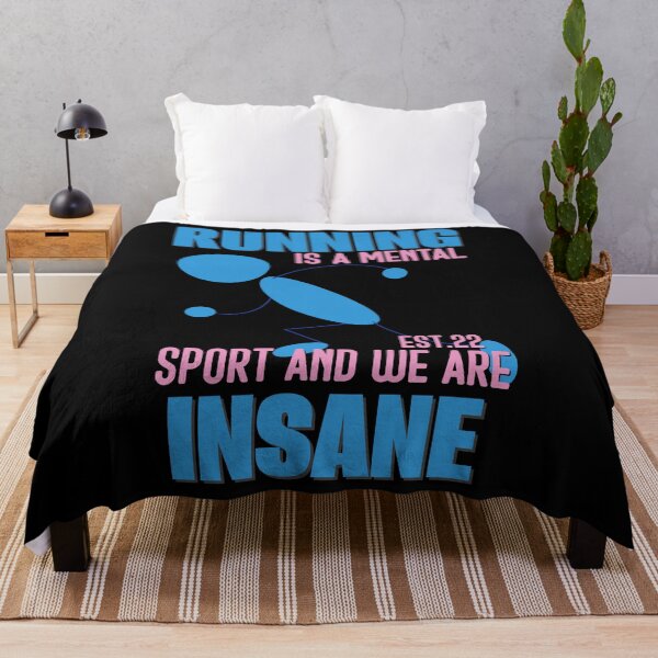 Item preview, RUNNING IS MENTAL SPORT AND WE ARE INSANE designed and sold by GAADesignz.